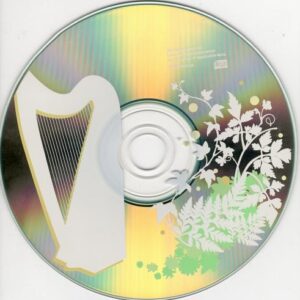 アイリッシュハープ柄CD-R(ブランク)