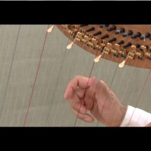 アイリッシュハープレッスン動画6「カノンの伴奏(右手2音)」